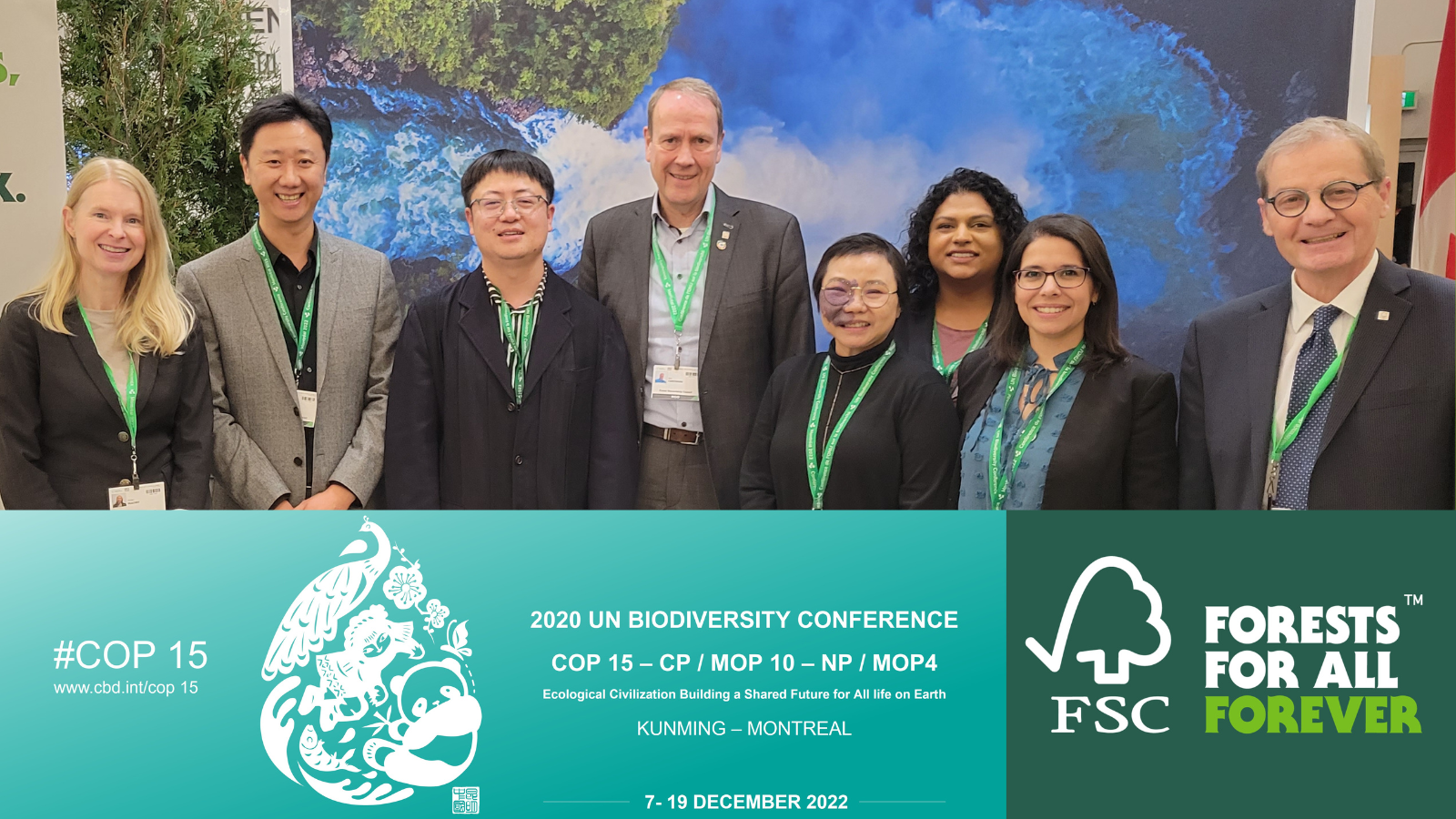 FSC staff at COP 15 (higher res).png | Welcome To The FSC Members’ Portal